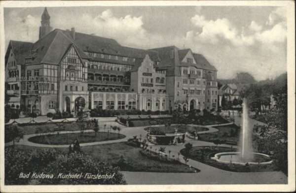 Bad Kudowa Niederschlesien Bad Kudowa Hotel Fürstenhof