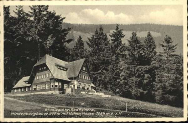 Hindenburgbaude Grunwald Hohen Mense