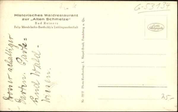 Bad Reinerz Restaurant zur Alten Schmelze – Bild 2
