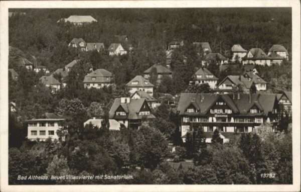 Bad Altheide Villenviertel Sanatorium