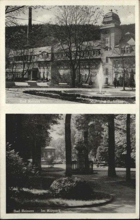 Bad Reinerz Kurhaus Badehaus Kurpark