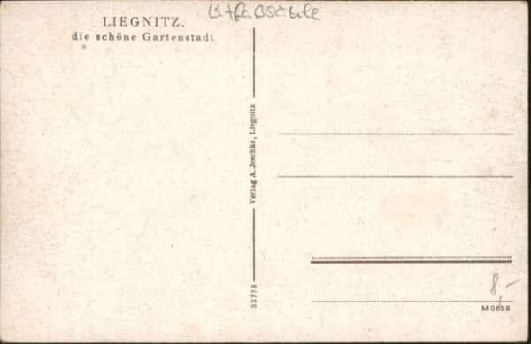 Liegnitz Legnica Liegnitz Rathaus Litfasssäule – Bild 2