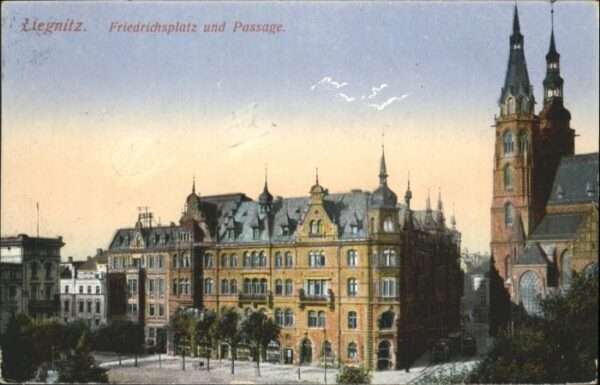 Liegnitz Legnica Liegnitz Friedrichsplatz Passage Strass