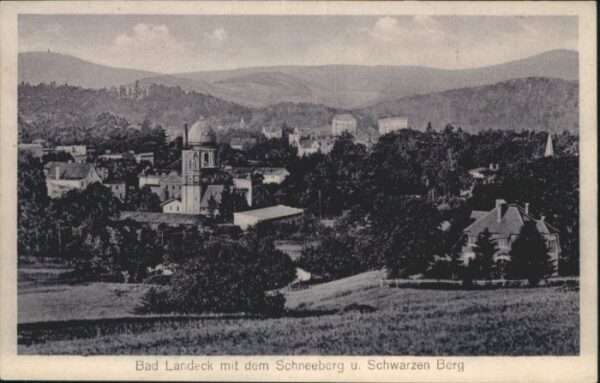Bad Landeck Schneeberg Schwarzen Berg