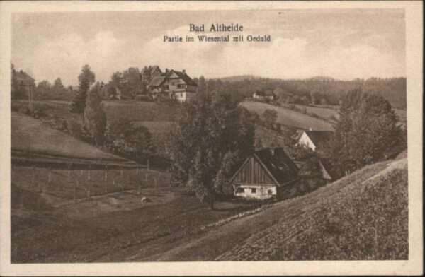 Bad Altheide Wiesental Geduld