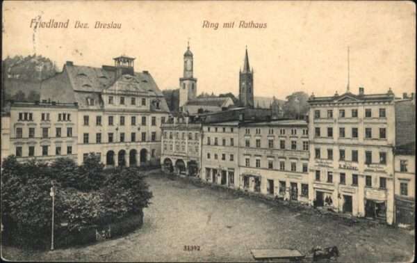 Friedland Oberschlesien Ring Rathaus