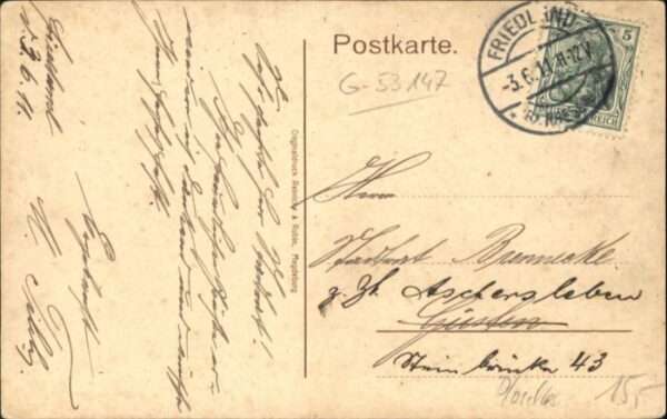 Friedland Oberschlesien Ring Rathaus – Bild 2