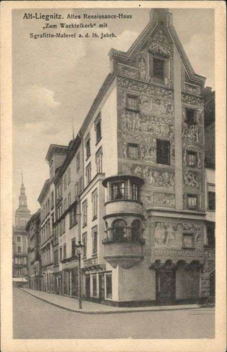 Liegnitz Legnica Liegnitz Renaissance-Haus zum Wachtelko