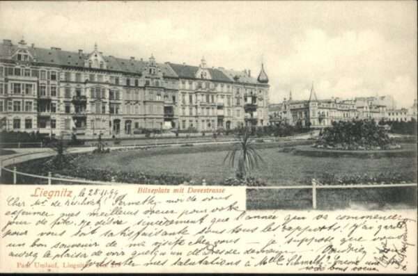 Liegnitz Legnica Liegnitz Bilseplatz Dovestrasse