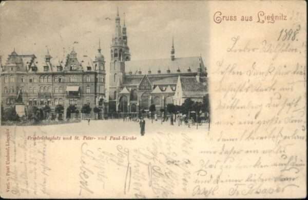 Liegnitz Legnica Liegnitz Friedrichsplatz St. Peter- und
