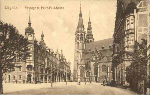 Liegnitz Legnica Liegnitz Passage Peter-Paul-Kirche