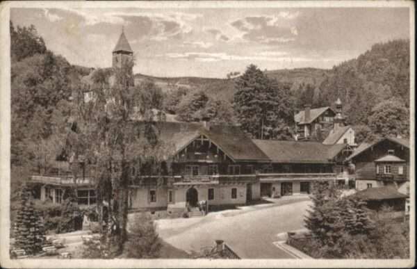 Woelfelsgrund Glatz Wölfelsgrund Grafschaft Glatz Gasthaus