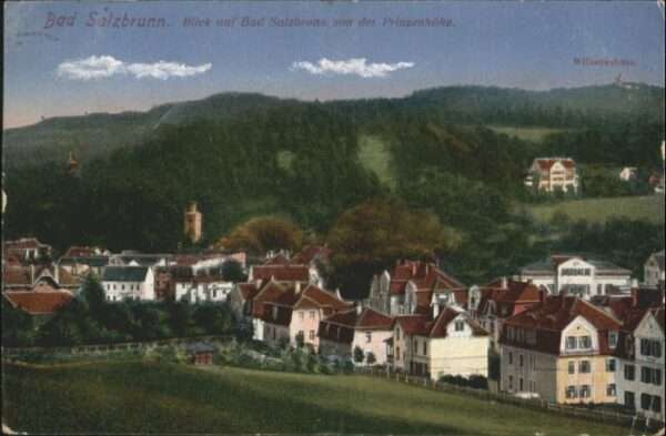 Bad Salzbrunn Szczawno-Zdroj Bad Salzbrunn Wilhlemshöhe