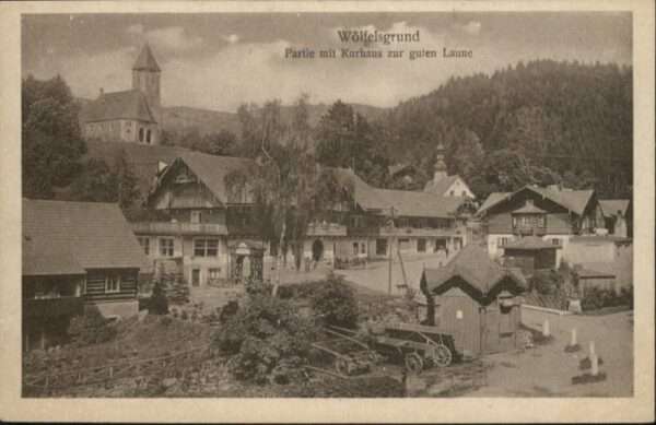Woelfelsgrund Glatz Wölfelsgrund Kurhaus zur guten Laune