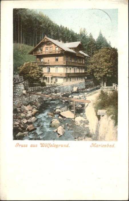 Woelfelsgrund Glatz Wölfelsgrund Marienbad