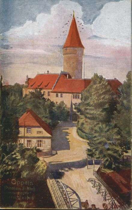 Oppeln Oberschlesien Opole Oppeln Piastenschloss