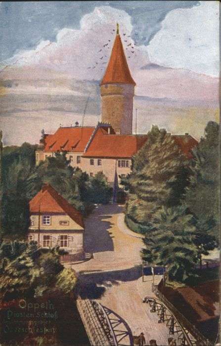 Oppeln Oberschlesien Opole Oppeln Piastenschloss