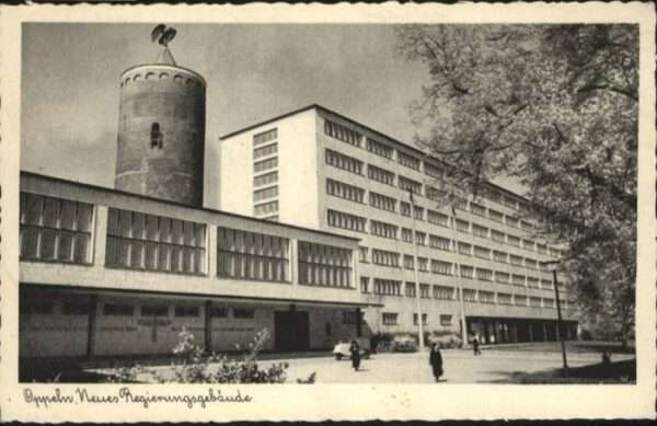 Oppeln Oberschlesien Opole Oppeln Regierungsgebäude