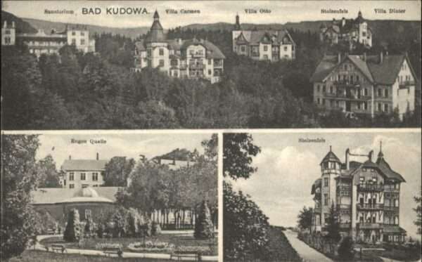 Bad Kudowa Niederschlesien Bad Kudowa Eugen Quelle Stolzenfels Vil
