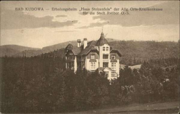 Bad Kudowa Niederschlesien Bad Kudowa Erholungsheim Haus Stolzenfe