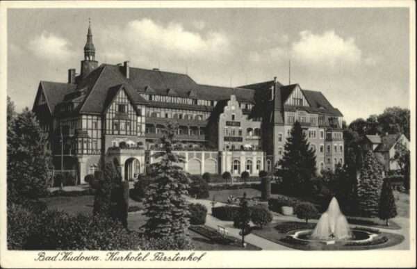 Bad Kudowa Niederschlesien Bad Kudowa Kurhotel Fürstenhof