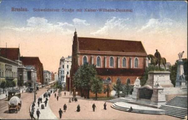Breslau Niederschlesien Breslau Schweidnitzer Strasse Kaiser-Wi