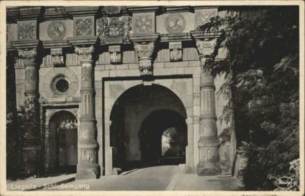 Liegnitz Legnica Liegnitz Schlosseingang