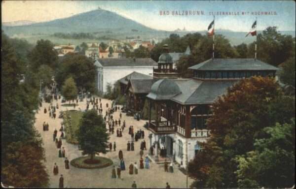 Bad Salzbrunn Szczawno-Zdroj Bad Salzbrunn Elisenhalle Hochwald