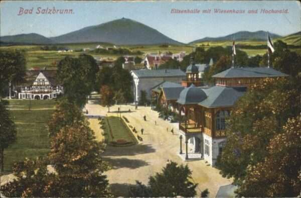 Bad Salzbrunn Szczawno-Zdroj Bad Salzbrunn Wiesenhaus Elisenhalle Ho