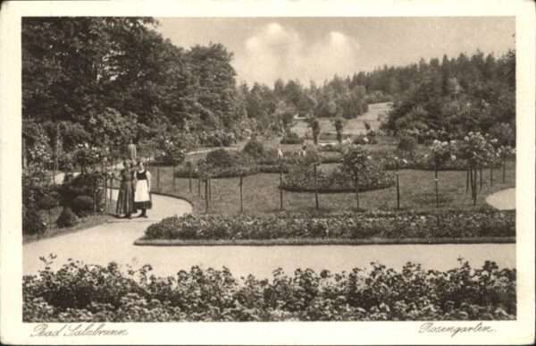Bad Salzbrunn Szczawno-Zdroj Bad Salzbrunn Rosengarten