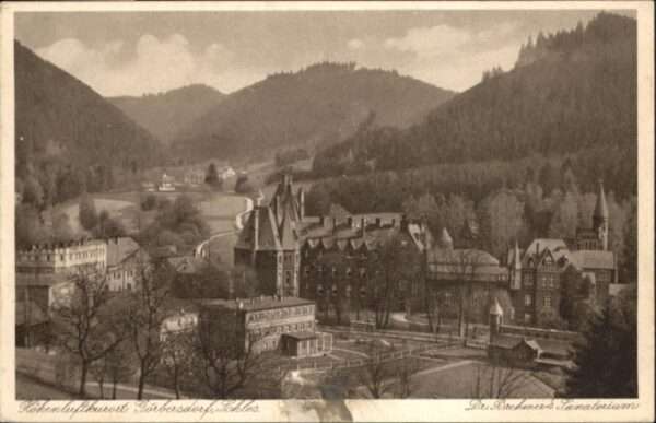 Goerbersdorf Schlesien Görbersdorf Dr. Brehmers Sanatorium