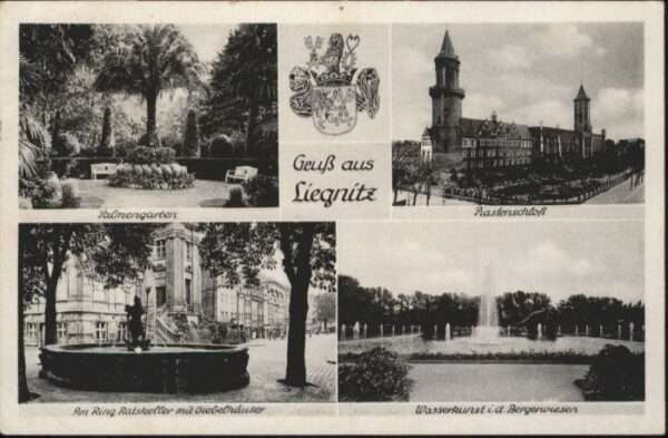 Liegnitz Legnica Liegnitz Palmengarten Piastenschloss Wa