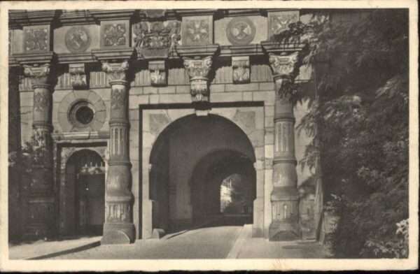 Liegnitz Legnica Liegnitz Schlosseingang