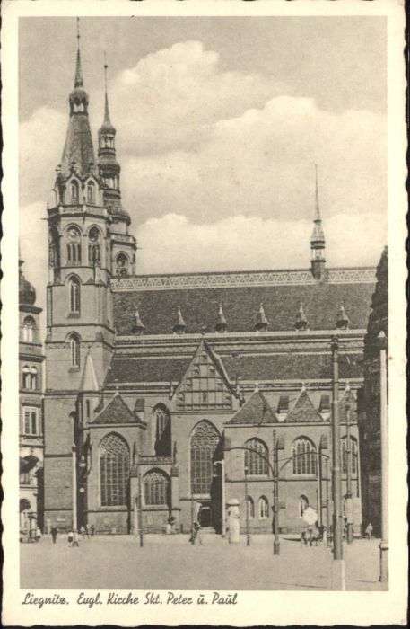 Liegnitz Legnica Liegnitz Kirche St. Peter und Paul