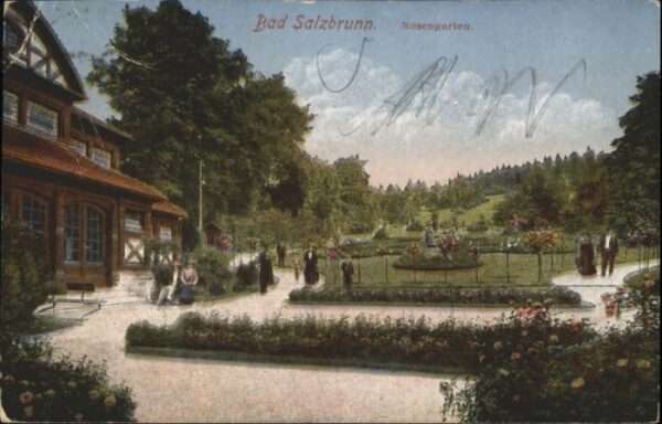 Bad Salzbrunn Szczawno-Zdroj Bad Salzbrunn Rosengarten