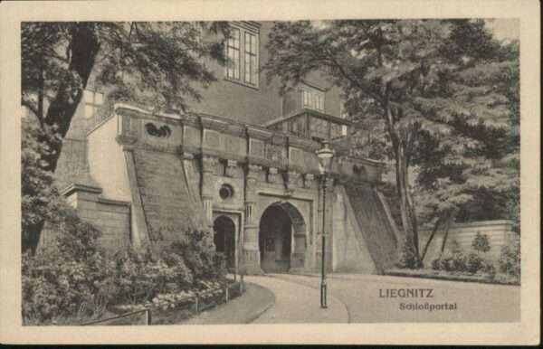 Liegnitz Legnica Liegnitz Schloss Portal