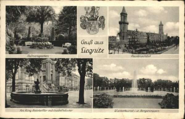Liegnitz Legnica Liegnitz Palmengarten Piastenschloss Wa