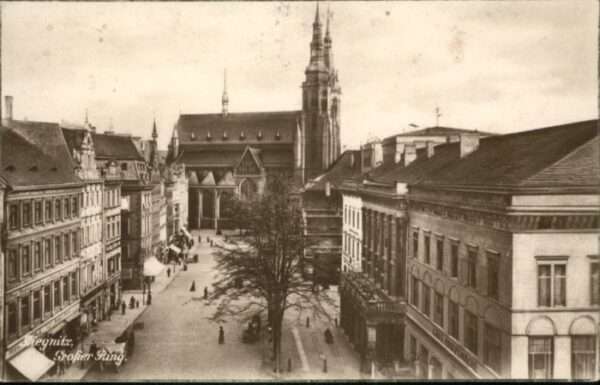 Liegnitz Legnica Liegnitz Grosser Ring Cafe Hauptwache