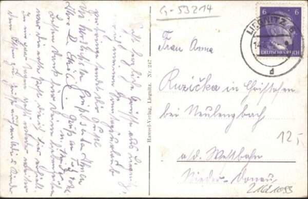 Liegnitz Legnica Liegnitz Giebelhaus Ring Radio Winter S – Bild 2