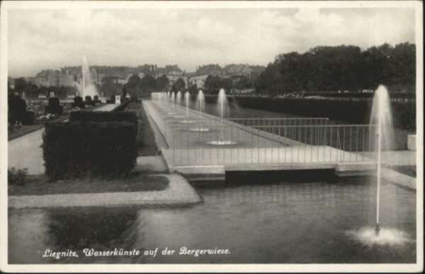 Liegnitz Legnica Liegnitz Wasserkünste Bergerwiese
