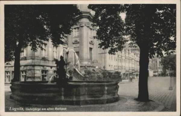 Liegnitz Legnica Liegnitz Gabeljürge Rathaus