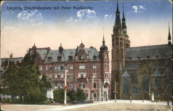 Liegnitz Legnica Liegnitz Friedrichsplatz Peter Paul-Kir