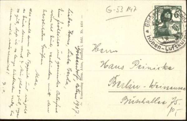 Goerbersdorf Schlesien Görbersdorf – Bild 2
