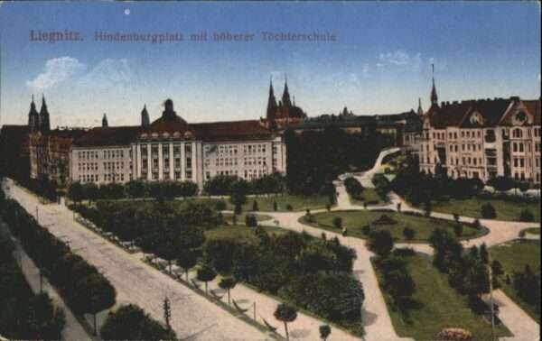 Liegnitz Legnica Liegnitz Hindenburgplatz Töchterschule