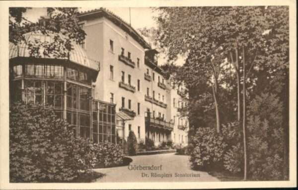 Goerbersdorf Schlesien Görbersdorf Sanatorium Dr. Römpler *