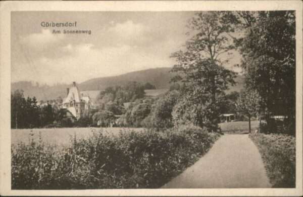 Goerbersdorf Schlesien Görbersdorf Sonnenweg