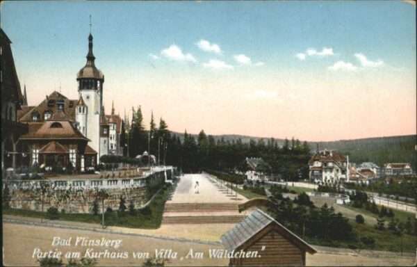 Bad Flinsberg Swieradow Zdroj Bad Flinsberg Kurhaus Villa Am Wäldchen