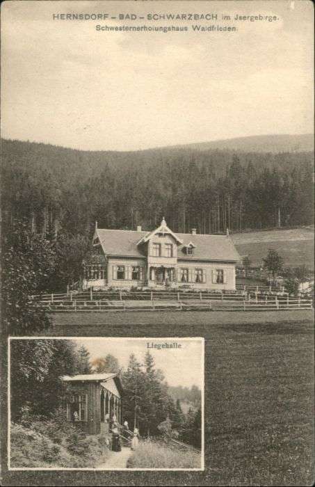 Hernsdorf Schwesternerholungshaus Waldfrieden Lie