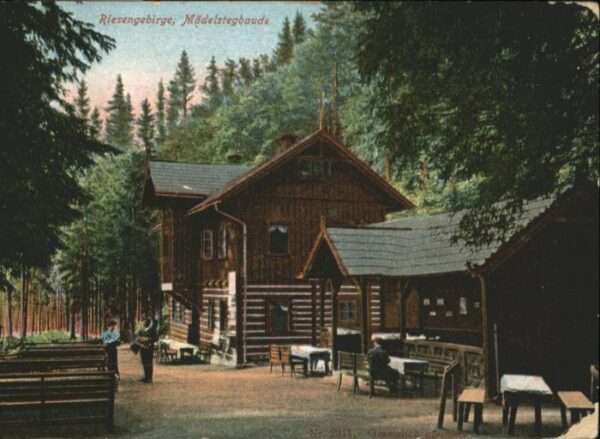 Riesengebirge Krkonose Karkonosze Riesengebirge Mädelstegbaude