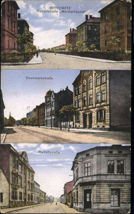 Witkowitz Rudolfstrasse Meisterhäuser Eisenwerkst